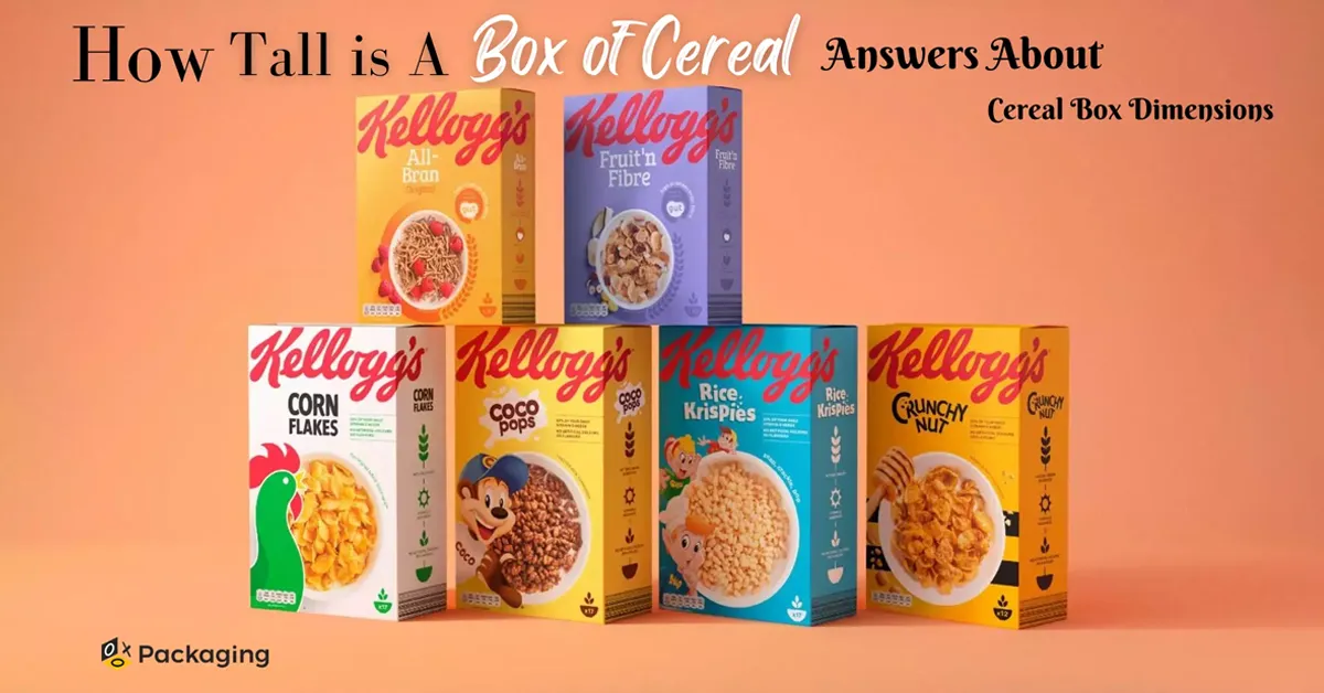 how tall is a box of cereal a proper guide by OXO Packaging