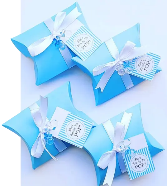 Customize Gift Pillow Boxes