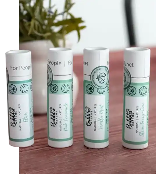 Custom lip Balm tubes section 1