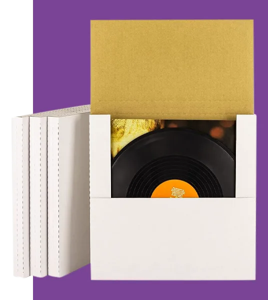 Vinyl Record Shipping Boxes Section 1