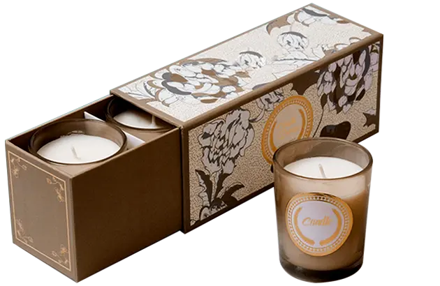 candle boxes with insert