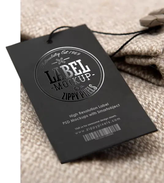 clothing hang tags