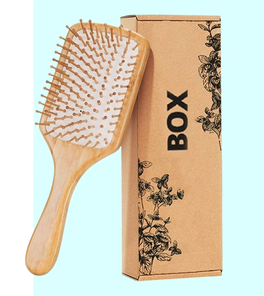 custom hairbrush packaging