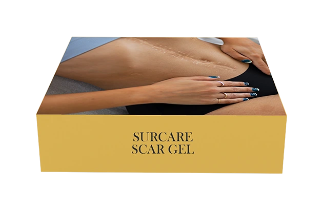 custom scar gel box with logo