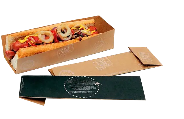 customized hot dog packaging