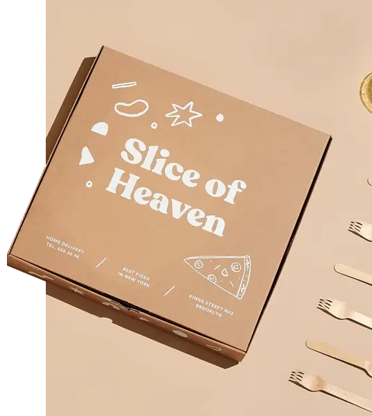 customized kraft pizza boxes