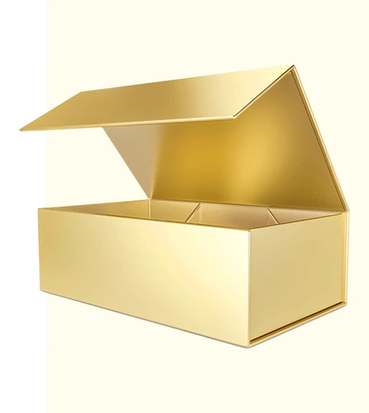 eco friendly gold magnetic gift box