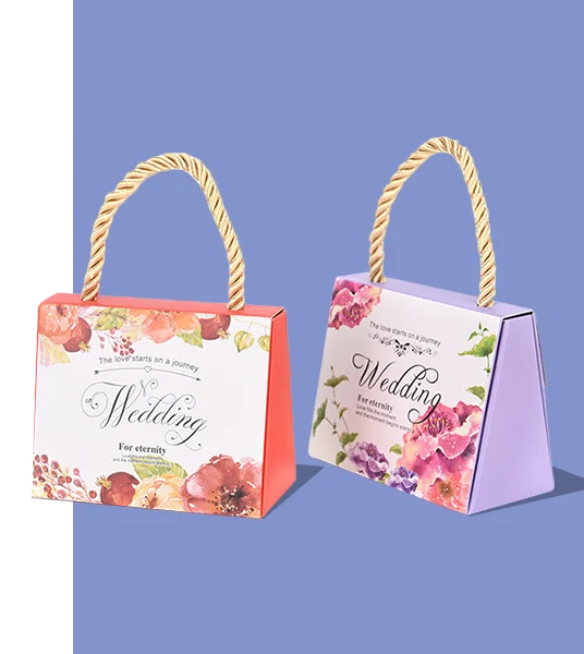 trapezoid gift boxes with logo