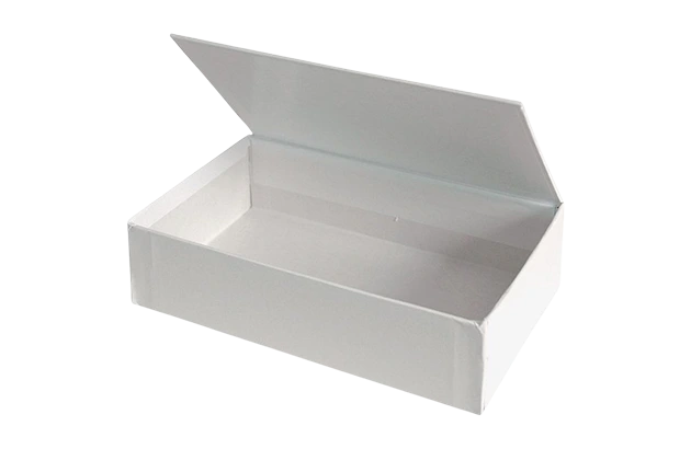 white glossy boxes with lid