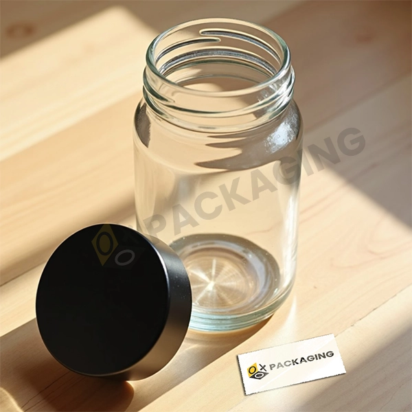 80mm Glass Roll Jar