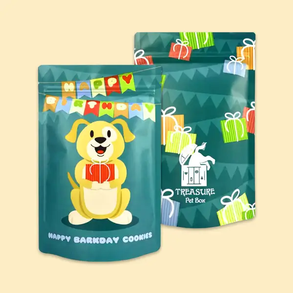 Custom Printed Cookie Mylar Bags