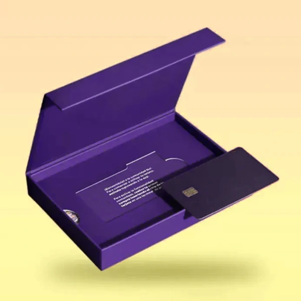 credit card presentation box