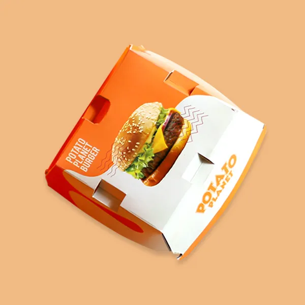 burger packaging