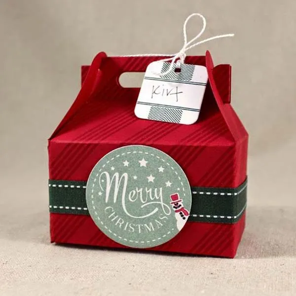 Custom Christmas Gable Boxes