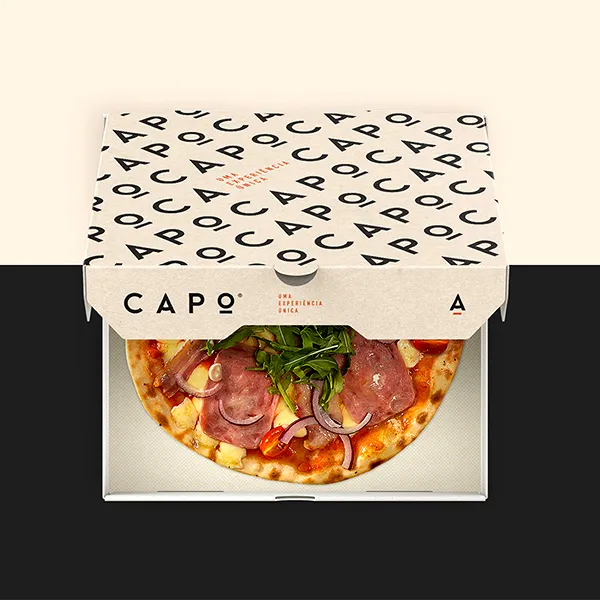 Custom Kraft Pizza Box Packaging