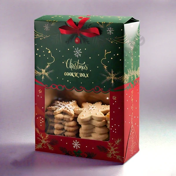 customized christmas cookie boxes