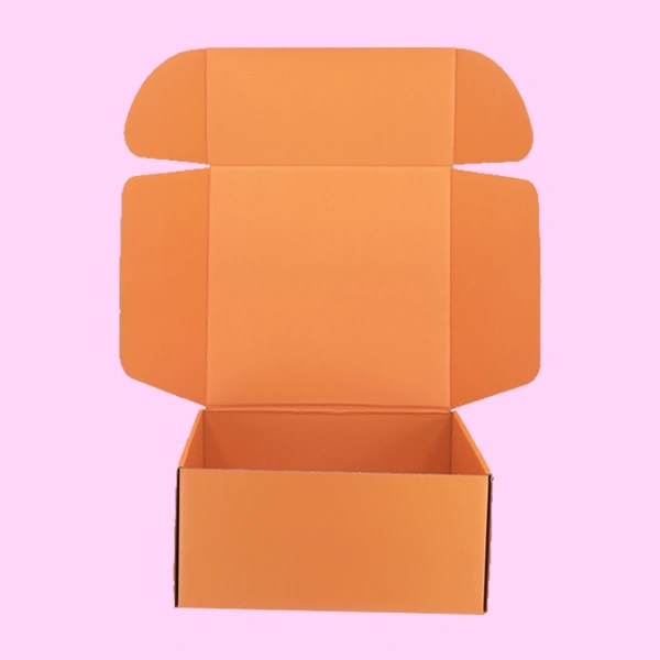 customized orange mailer boxes