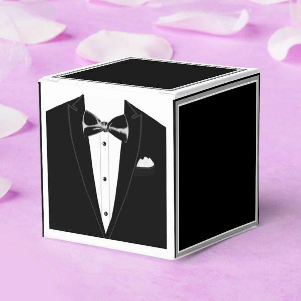 customized tuxedo boxes