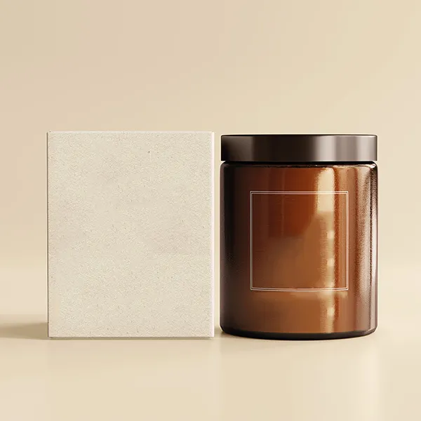 jar candle packaging