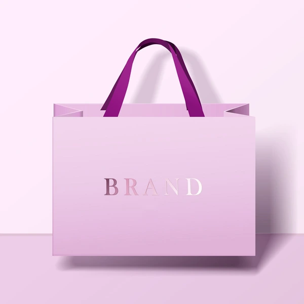 Packaging branded paper bags