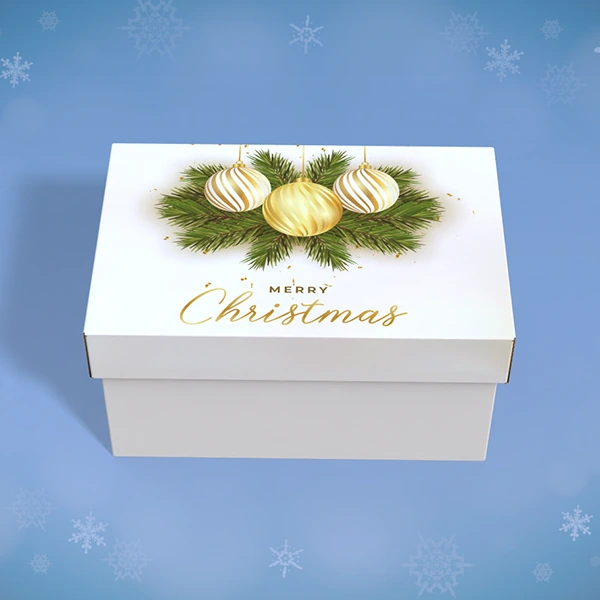 personalized christmas boxes with lids