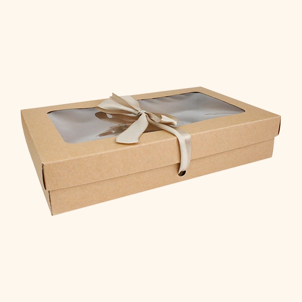 personalized presentation boxes with clear lids