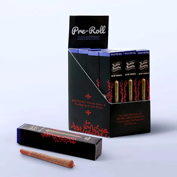 pre roll display box packaging