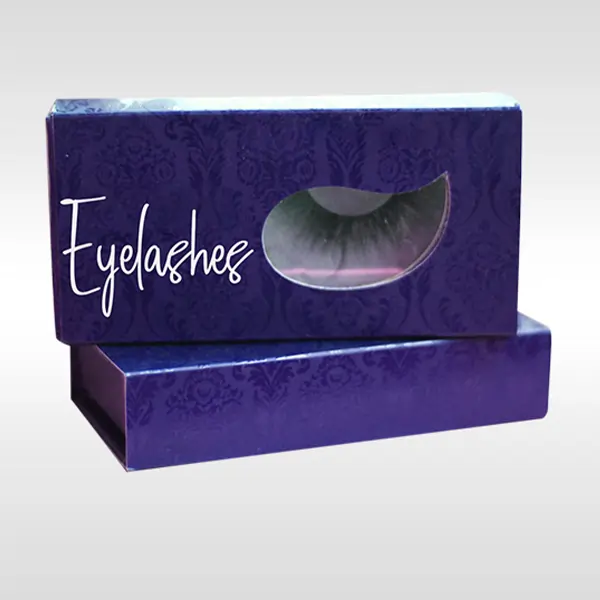 Printed Eye Lash Boxes