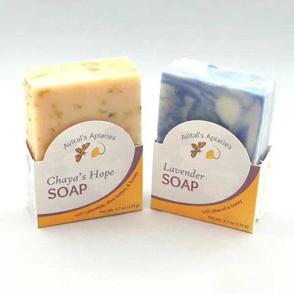 printed soap bar labels