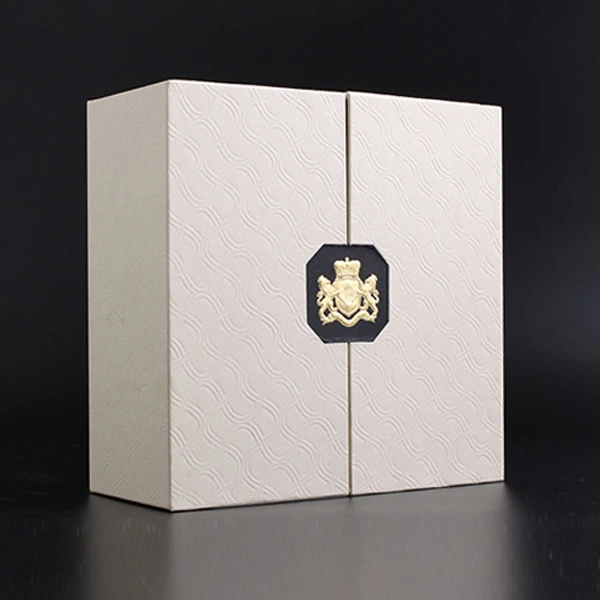 printed sturdy white gift boxes