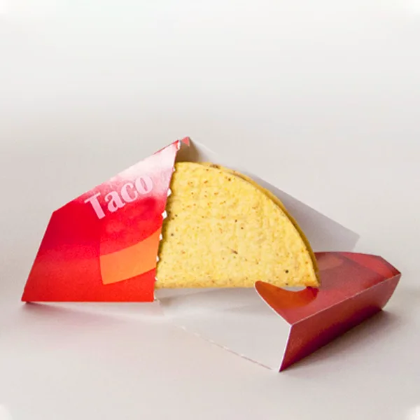 printed taco boxes