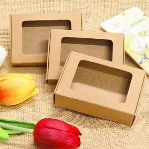 Custom Kraft Window Boxes